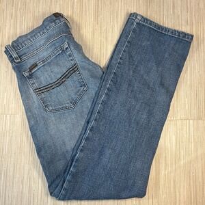 Ariat Mens M4 Legacy Relaxed Straight Leg Blue Denim Jeans 30x32